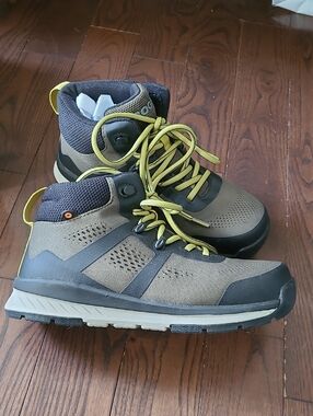 New Bogs Women's Sandstone Knit Mid  Dark Green Comp Toe Size 7.5
